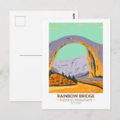 Rainboogbrug National Monument Utah  Briefkaart (Voorkant / Achterkant)