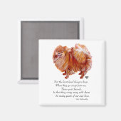 Rainboogbrug van Pommeren Magneet (Voorkant / Achterkant)