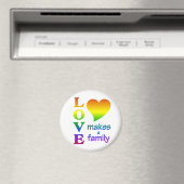 Rainboogfamilie magneet (Insitu (Vaatwasser))