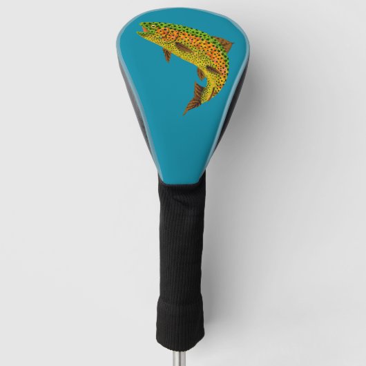 Rainboogforel 1 van Aspen Leaf Golfheadcover (Voorkant)