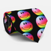 Rainbooggezicht Stropdas (Opgerold)