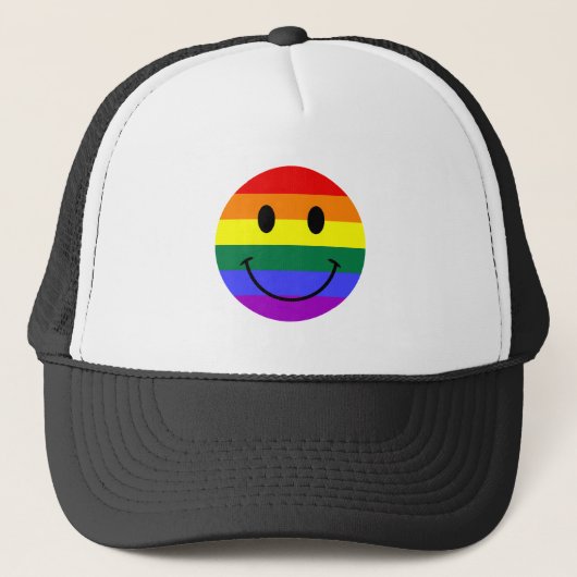 Rainbooggezicht Trucker Pet (Voorkant)