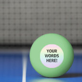 Rainbooggloed in de donkerpingbal pingpongballen (Net)