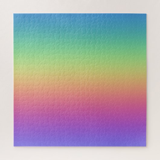Rainbooggradiënt uitdagend Jigzaag Puzzle Legpuzzel (Verticaal)