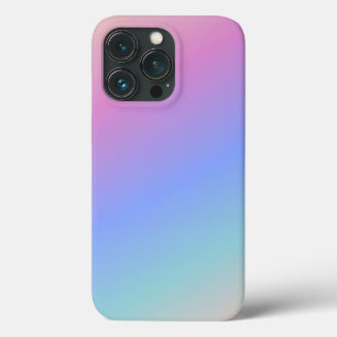 Rainbooggradiënt van pasta iPhone 13 pro hoesje