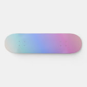 Rainbooggradiënt van pasta skateboard (Horizontaal)