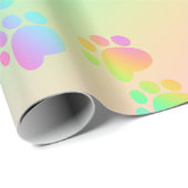 Rainbooggradiënt verfdrukken Verlooppapier Cadeaupapier (Rol Hoek)