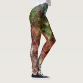 Rainbooggradiëntdrakenschalen Leggings (Rechts)