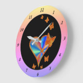 Rainbooghart en vlinder grote klok (Hoek)