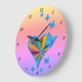 Rainbooghart en vlinder grote klok (Hoek)