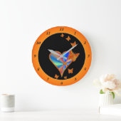 Rainbooghart en vlinder grote klok (Huis)