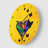 Rainbooghart en vlinder grote klok (Hoek)