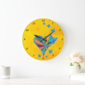 Rainbooghart en vlinder grote klok (Huis)