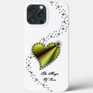 Rainbooghart met sterren , de Magic of Love iPhone 13 Pro Max Hoesje