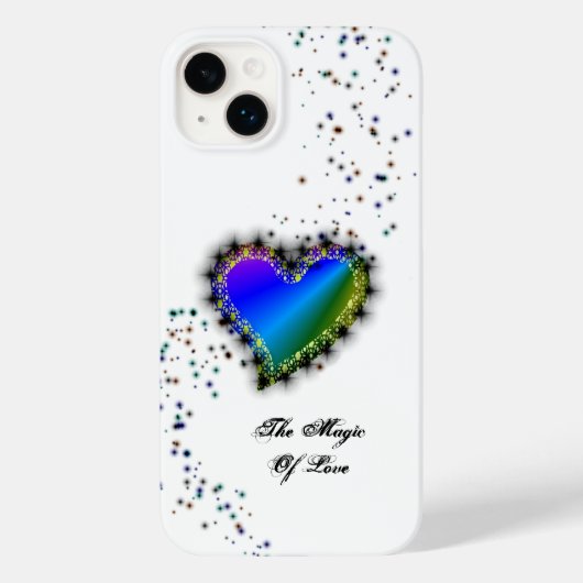Rainbooghart met sterren , de Magic of Love Case-Mate iPhone Case (Achterkant)