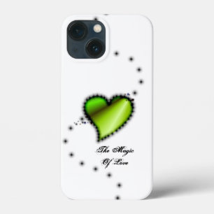 Rainbooghart met sterren , de Magic of Love iPhone 13 Mini Hoesje