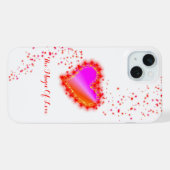 Rainbooghart met sterren , de Magic of Love iPhone Hoesje (Achterkant horizontaal)