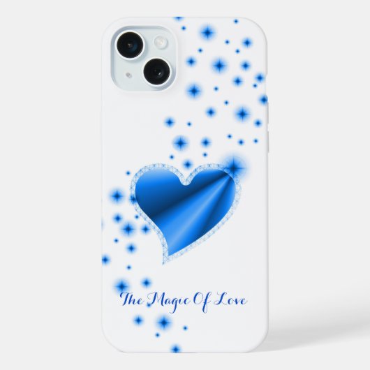 Rainbooghart met sterren , de Magic of Love iPhone Hoesje (Achterkant)