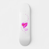 Rainbooghart met sterren , de Magic of Love Skateboard (Voorkant)