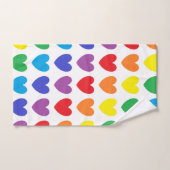 Rainboogharten Bad Handdoek (Handdoek)