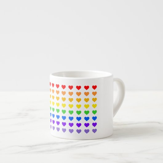 Rainboogharten Espresso Kop (Voorkant rechts)
