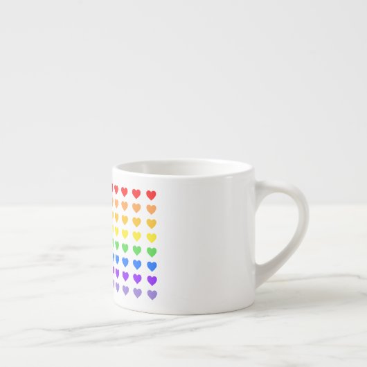 Rainboogharten Espresso Kop (Rechts)