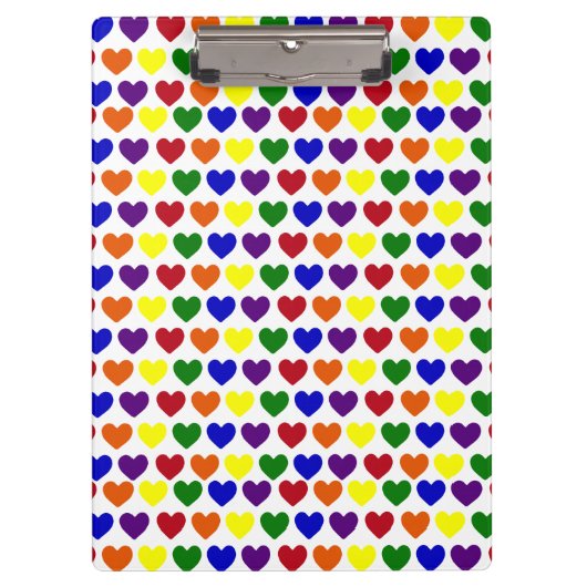 Rainboogharten Klembord (Voorkant)