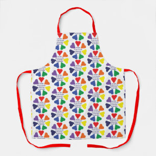 Rainboogharten Schort