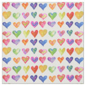 Rainboogharten Stof (Swatch)