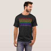 Rainboogharten T-shirt (Voorkant volledig)