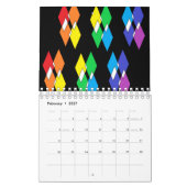 Rainboogkalender Kalender (Feb 2027)