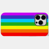 Rainboogkleur Vloeibaar Silicone iPhone-draagtas Case-Mate iPhone Case (Achterkant (horizontaal))