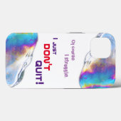 Rainboogkleuren schimmelbelletjes grappig Case-Mate iPhone case (Achterkant (horizontaal))