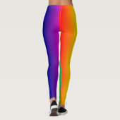 Rainboogkleurenspectrum Leggings (Achterkant)