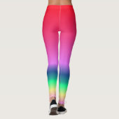 Rainboogkleurige Leggings (Achterkant)