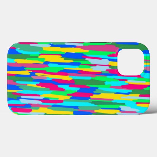 Rainboogkleurschijven Case-Mate iPhone case (Achterkant (horizontaal))