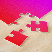 Rainboogkleurverloop Jigzaag Puzzle Legpuzzel (Zijkant)