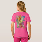 Rainboogliefhebbers Kunst aangepaste T-shirt (Achterkant volledig)