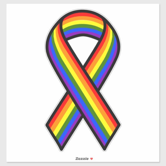 Rainbooglint, op maat gesneden vinylSticker Sticker (Vel)