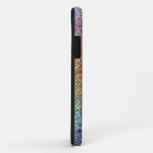 Rainbooglitterpauzes veren Case-Mate iPhone case (Achterkant/rechts)