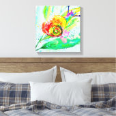 Rainboognageldoek afdrukken - schilderen (Insitu (Slaapkamer))