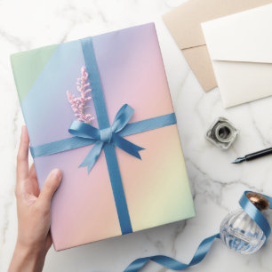 Rainboogontwerp voor pasta cadeaupapier