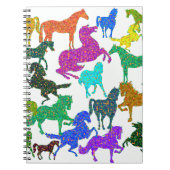 Rainboogpaarden - "Dotty about Horses!" Notitieboek (Voorkant)
