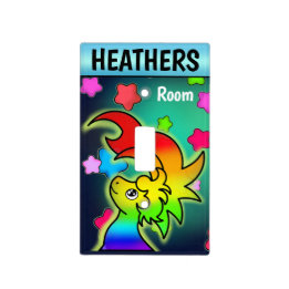 Rainboogpaarden met nachtpasta's