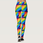 Rainboogpatroon Leggings (Achterkant)
