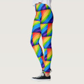 Rainboogpatroon Leggings (Links)