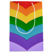 Rainboogpatroon Medium Cadeauzakje (Voorkant)