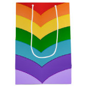 Rainboogpatroon Medium Cadeauzakje (Achterkant)