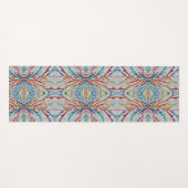 Rainboogpatroon Yogamat (Voorkant (horizontaal))