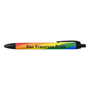 Rainboogpen aanpassen - Pride Zwarte Inkt Pen